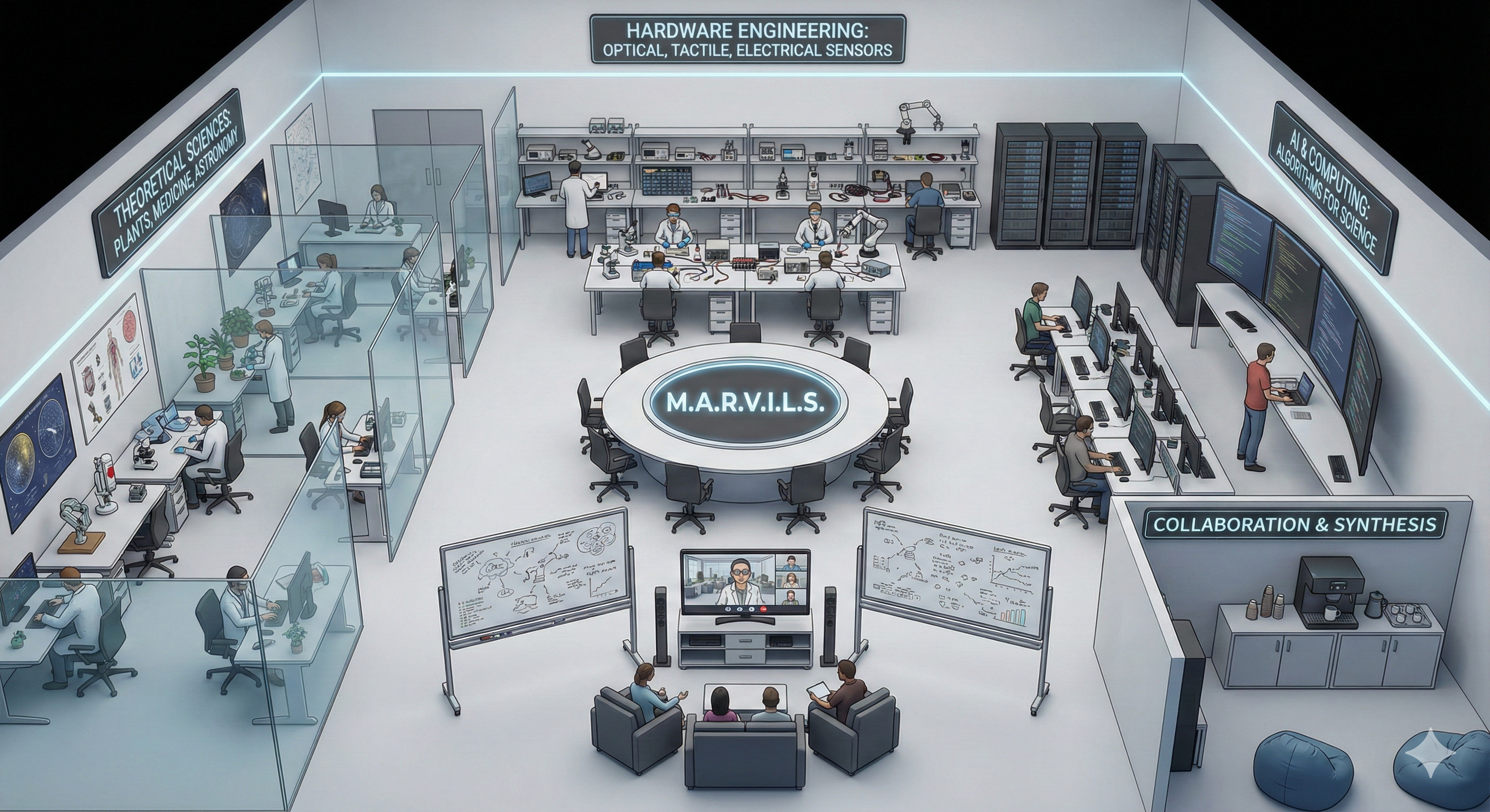 Future M·A·R·V·I·L·S Lab layout and design